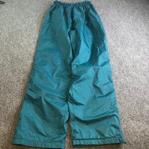 Vintage REI Womens Small Nylon Goretex Windbreaker Pants Blue Made USA